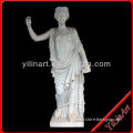 Hand Carved Marble Statue of Beautiful Girl YL-R355